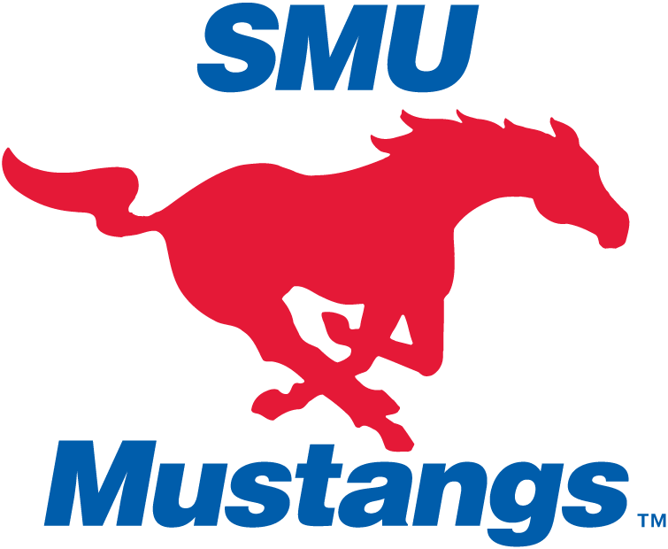 SMU Mustangs 1982-2007 Alternate Logo iron on paper